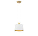 Mini Pendants Metal Shade by Meridian ( 446 | M70118WHNB ) 