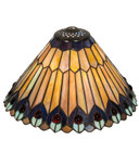 Shades Misc. Glass by Meyda Tiffany ( 57 | 26311 Tiffany Jeweled Peacock ) 