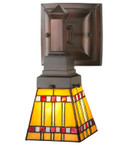 Sconces Single Glass by Meyda Tiffany ( 57 | 24275 Prairie Corn ) 