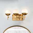 Bathroom Fixtures Three Lights by Lucas + McKearn ( 175 | BB1005LG-3 Deco ) 