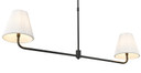 Linear/Island 2 Light Bar by Millennium ( 59 | 25102-MB Ami ) 