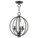 Mini Chandeliers Sphere by Livex Lighting ( 107 | 40913-92 Arabella ) 