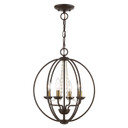 Mini Chandeliers Candle by Livex Lighting ( 107 | 40914-07 Arabella ) 