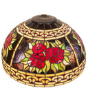Shades Misc. Glass by Meyda Tiffany ( 57 | 37413 Roses & Scrolls ) 