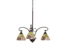 Mid. Chandeliers Glass Down by Meyda Tiffany ( 57 | 16102 Wisteria ) 