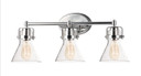 Bathroom Fixtures Three Lights by Maxim ( 16 | 26113CDPC/BUL Seafarer ) 