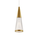 Mini Pendants Cable by Kuzco Lighting ( 347 | 402401BG-LED Malabar ) 