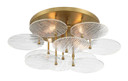 Flush Mounts Glass Down by Minka-Lavery ( 7 | 1124-695 Artze ) 