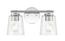 Bathroom Fixtures Two Lights by Millennium ( 59 | 8112-CH ) 