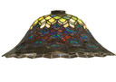 Shades Misc. Glass by Meyda Tiffany ( 57 | 14475 Tiffany Peacock Feather ) 