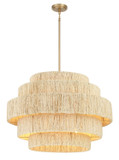 Mid. Chandeliers Drum Shade by Minka-Lavery ( 7 | 1226-894 Caviana ) 