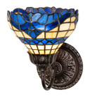 Sconces Single Glass by Meyda Tiffany ( 57 | 275648 Baroque ) 