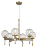 Mid. Chandeliers Glass Up by Minka-Lavery ( 7 | 1336-923 Populuxe ) 