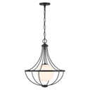 Mini Chandeliers Open Frame by Meridian ( 446 | M7047MBK ) 