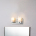 Bathroom Fixtures Two Lights by Lucas + McKearn ( 175 | BB1185LS-2 Ziggy ) 