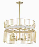 Mid. Chandeliers Metal Shade by Minka-Lavery ( 7 | 3396-754 Park Slope ) 