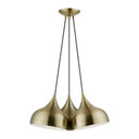 Mini Pendants 3 Light Cluster by Livex Lighting ( 107 | 40983-01 Amador ) 