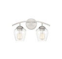 Bathroom Fixtures Two Lights by Meridian ( 446 | M80031BN Mbath ) 