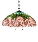 Pendants Glass Down by Meyda Tiffany ( 57 | 231113 Tiffany Cabbage Rose ) 
