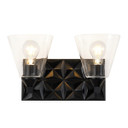 Bathroom Fixtures Two Lights by Lucas + McKearn ( 175 | BB1302MB-2 Alpha ) 