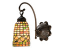 Sconces Single Glass by Meyda Tiffany ( 57 | 18650 Tiffany Acorn ) 