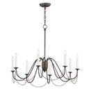 Large Chandeliers Candle by Maxim ( 16 | 12168CHB Plumette ) 
