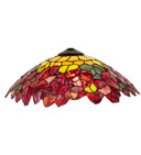 Shades Misc. Glass by Meyda Tiffany ( 57 | 99487 Poinsettia ) 