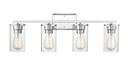 Bathroom Fixtures Four Lights by Millennium ( 59 | 2704-CH Verlana ) 