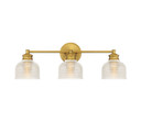 Bathroom Fixtures Three Lights by Meridian ( 446 | M80035NB Mbath ) 