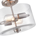 Semi-Flush Mts. Bowl Style by Millennium ( 59 | 2710-BN Verlana ) 
