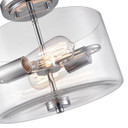 Semi-Flush Mts. Bowl Style by Millennium ( 59 | 2710-CH Verlana ) 
