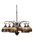 Mid. Chandeliers Glass Down by Meyda Tiffany ( 57 | 18693 Tiffany Candice ) 