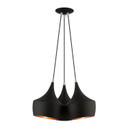 Mini Pendants 3 Light Cluster by Livex Lighting ( 107 | 41083-04 Waldorf ) 