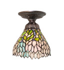 Semi-Flush Mts. Glass Down by Meyda Tiffany ( 57 | 276109 Wisteria ) 