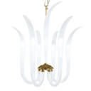 Mid. Chandeliers Glass Up by Metropolitan ( 29 | N9906 Cisne ) 