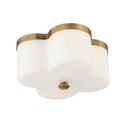 Flush Mounts Glass Down by Maxim ( 16 | 12240WTNAB Clover ) 