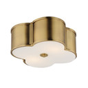 Flush Mounts Metal Shade by Maxim ( 16 | 12247WTNAB Clover ) 