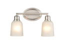 Bathroom Fixtures Two Lights by Millennium ( 59 | 2802-BN Amberle ) 