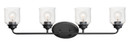 Bathroom Fixtures Four Lights by Maxim ( 16 | 12264CDBK Acadia ) 