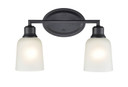 Bathroom Fixtures Two Lights by Millennium ( 59 | 2802-MB Amberle ) 