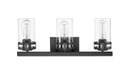 Bathroom Fixtures Three Lights by Millennium ( 59 | 91023-MB Lunden ) 