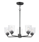 Mid. Chandeliers Glass Up by Maxim ( 16 | 12266CDBK Acadia ) 