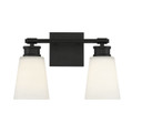 Bathroom Fixtures Two Lights by Meridian ( 446 | M80054MBK ) 