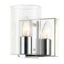 Sconces Single Glass by Maxilite ( 501 | MX 6140-07-1 Magnus ) 