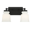 Bathroom Fixtures Two Lights by Meridian ( 446 | M80057MBK ) 