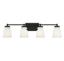 Bathroom Fixtures Four Lights by Meridian ( 446 | M80059MBK ) 