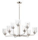 Mid. Chandeliers Glass Up by Maxim ( 16 | 12277CDSN Acadia ) 