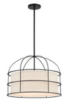 Pendants Fabric Shade by Minka-Lavery ( 7 | 2155-66A Gateway Park ) 
