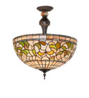Semi-Flush Mts. Bowl Style by Meyda Tiffany ( 57 | 278220 Tiffany Turning Leaf ) 