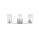 Bathroom Fixtures Three Lights by Maxim ( 16 | 12403CLSN Pinn ) 